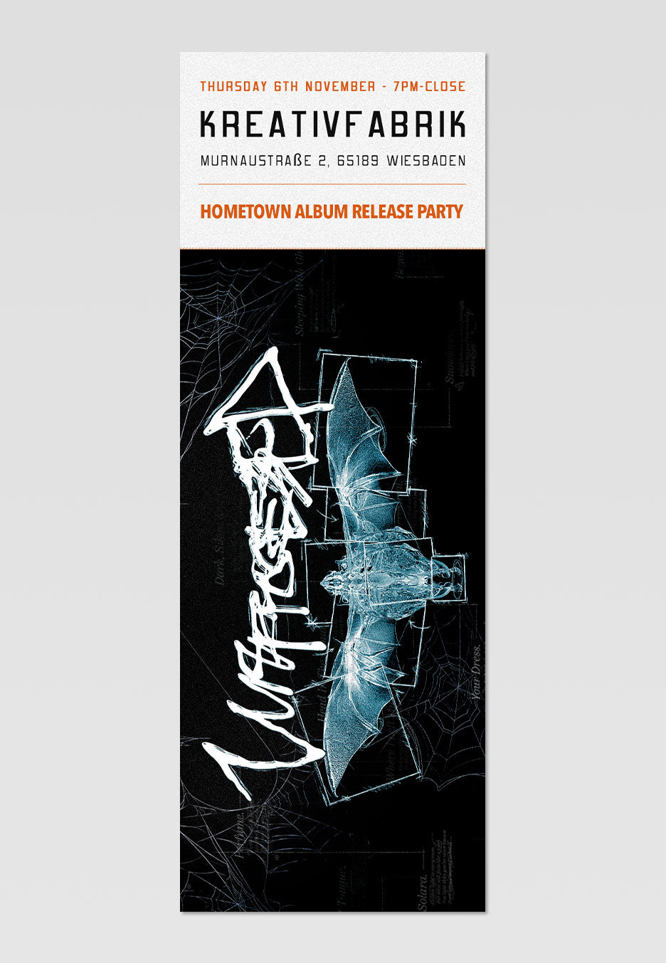 Unprocessed - Album Release Party (Hometown) - Ticket + CD
